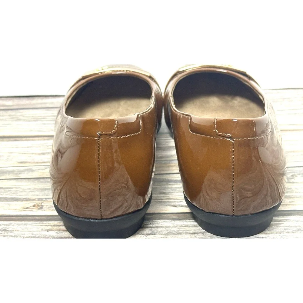 Clarks patent leather